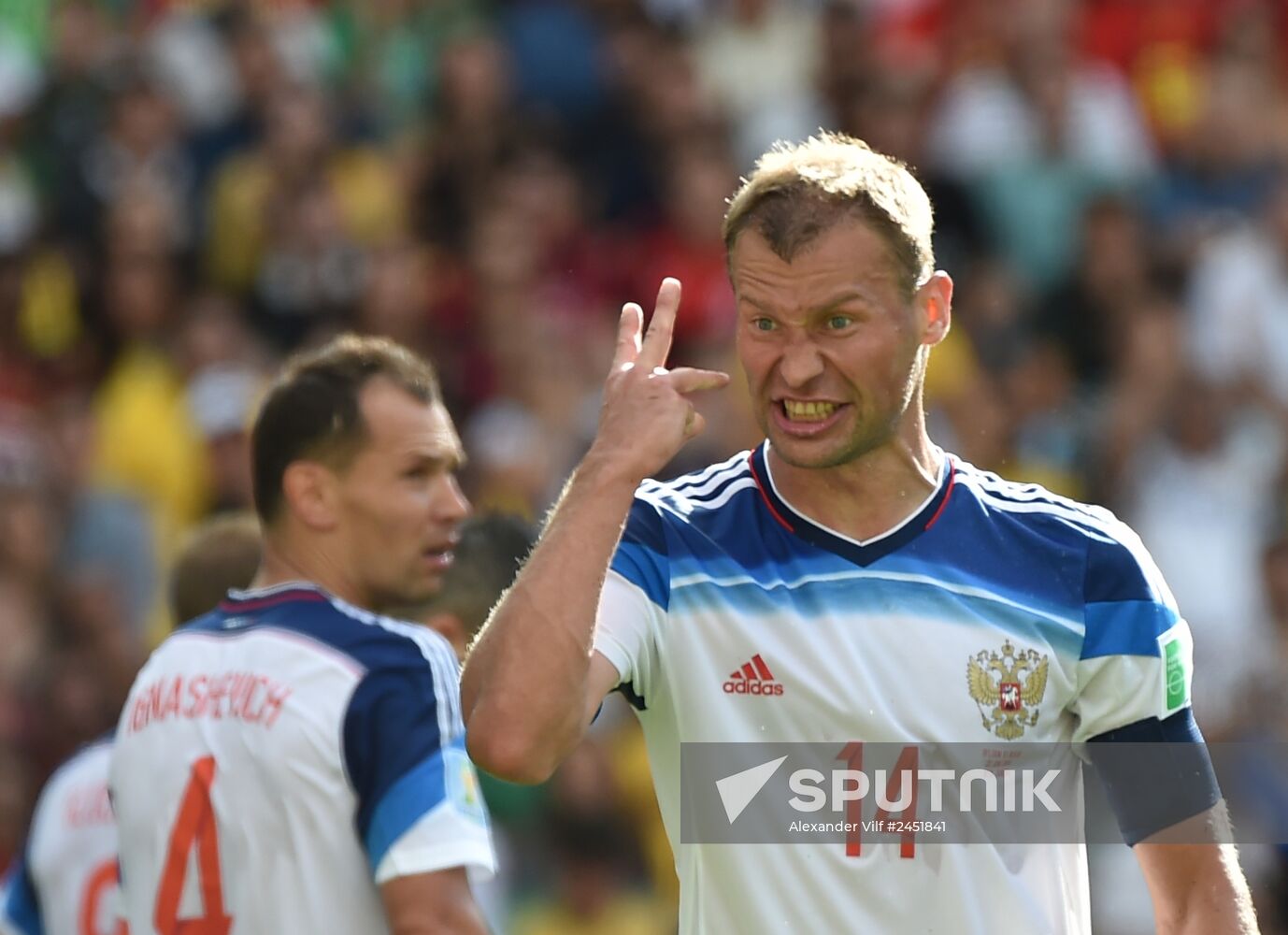 2014 FIFA World Cup. Belgium vs. Russia