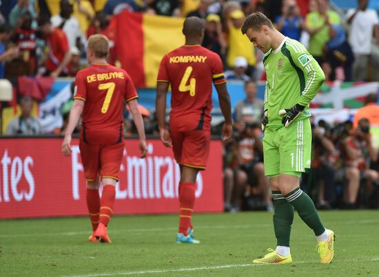 2014 FIFA World Cup. Belgium vs. Russia