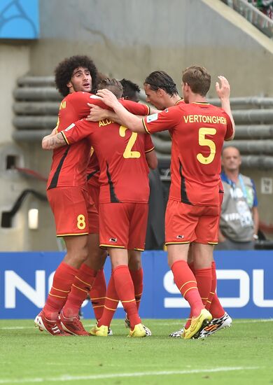 2014 FIFA World Cup. Belgium vs. Russia