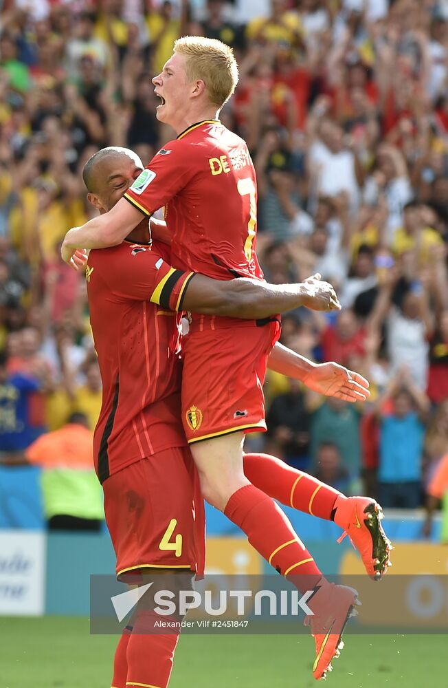 2014 FIFA World Cup. Belgium vs. Russia