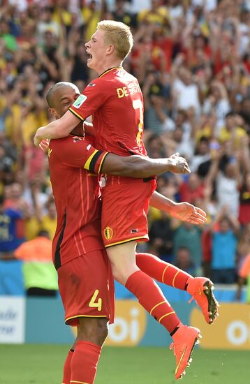 2014 FIFA World Cup. Belgium vs. Russia
