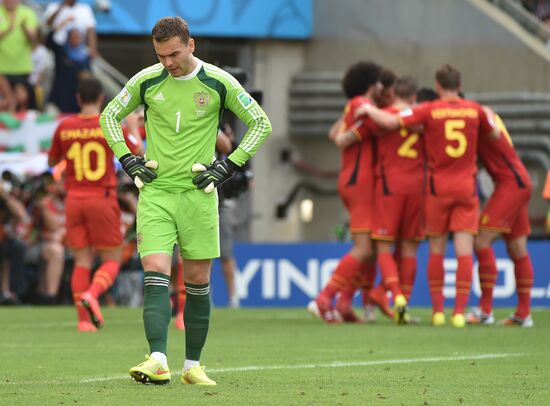2014 FIFA World Cup. Belgium vs. Russia