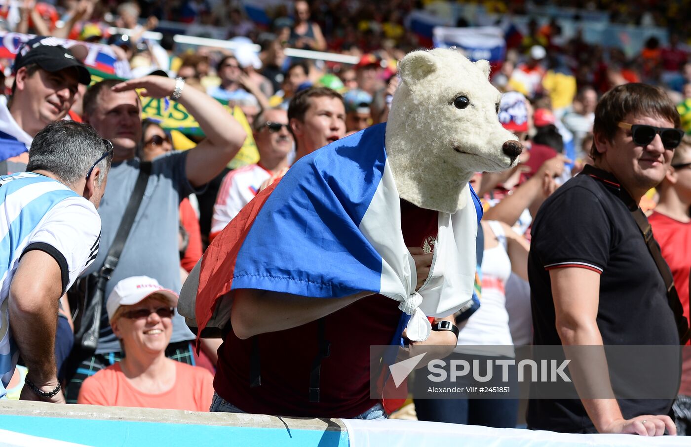 2014 FIFA World Cup. Belgium vs. Russia