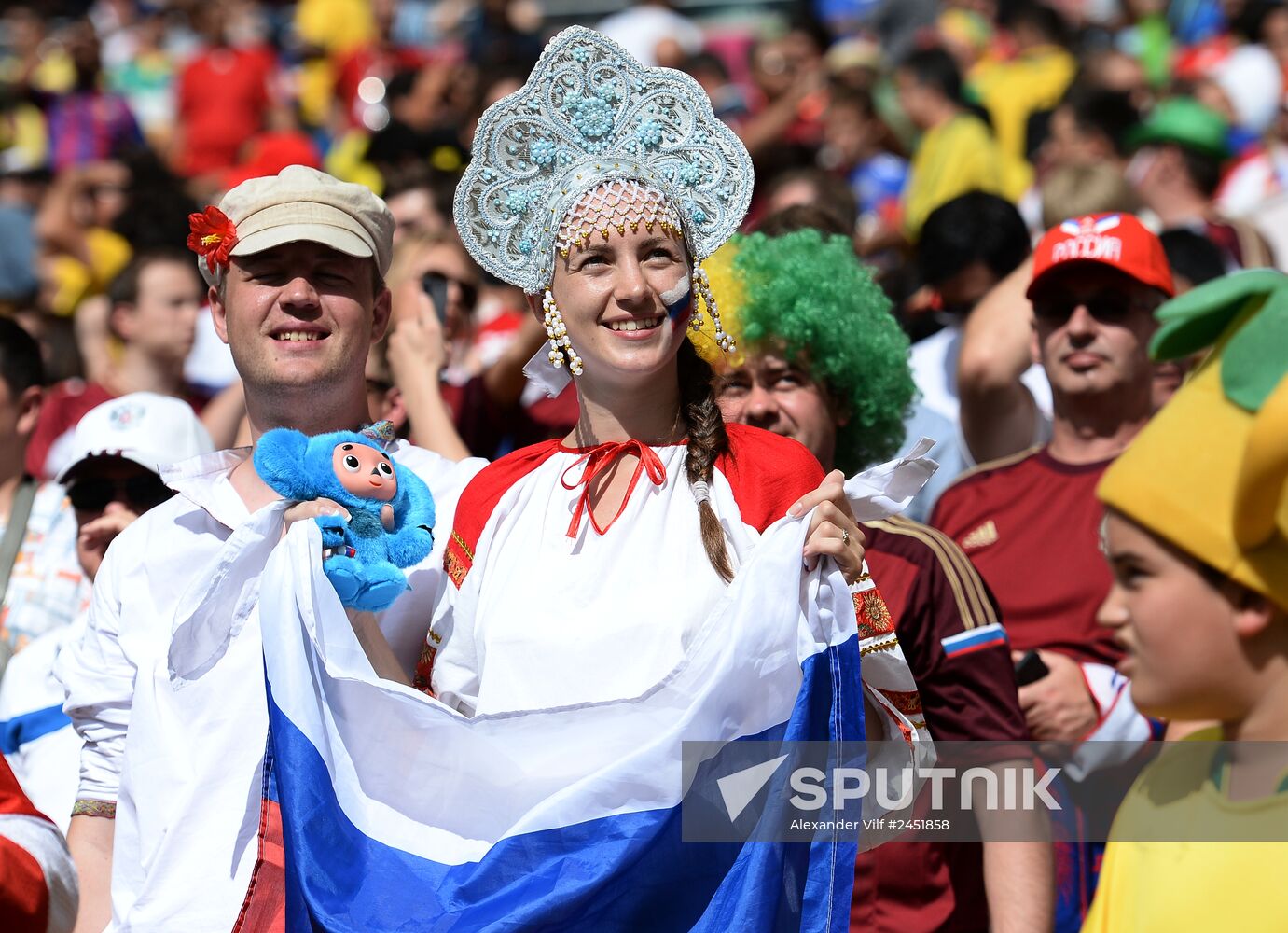 2014 FIFA World Cup. Belgium vs. Russia