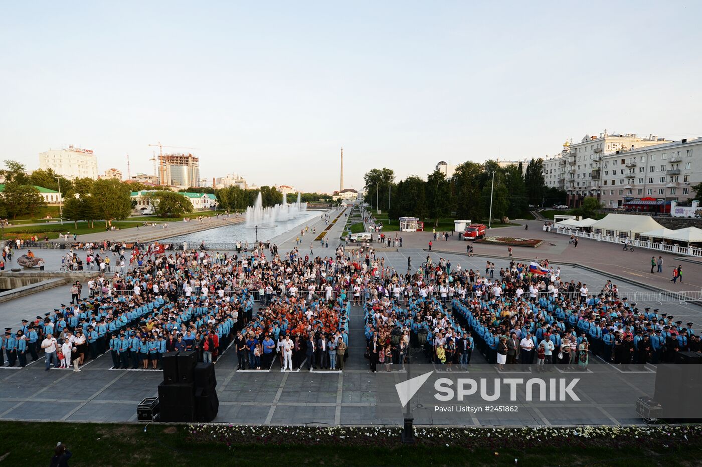 Day of Memory and Sorrow in Russian cities