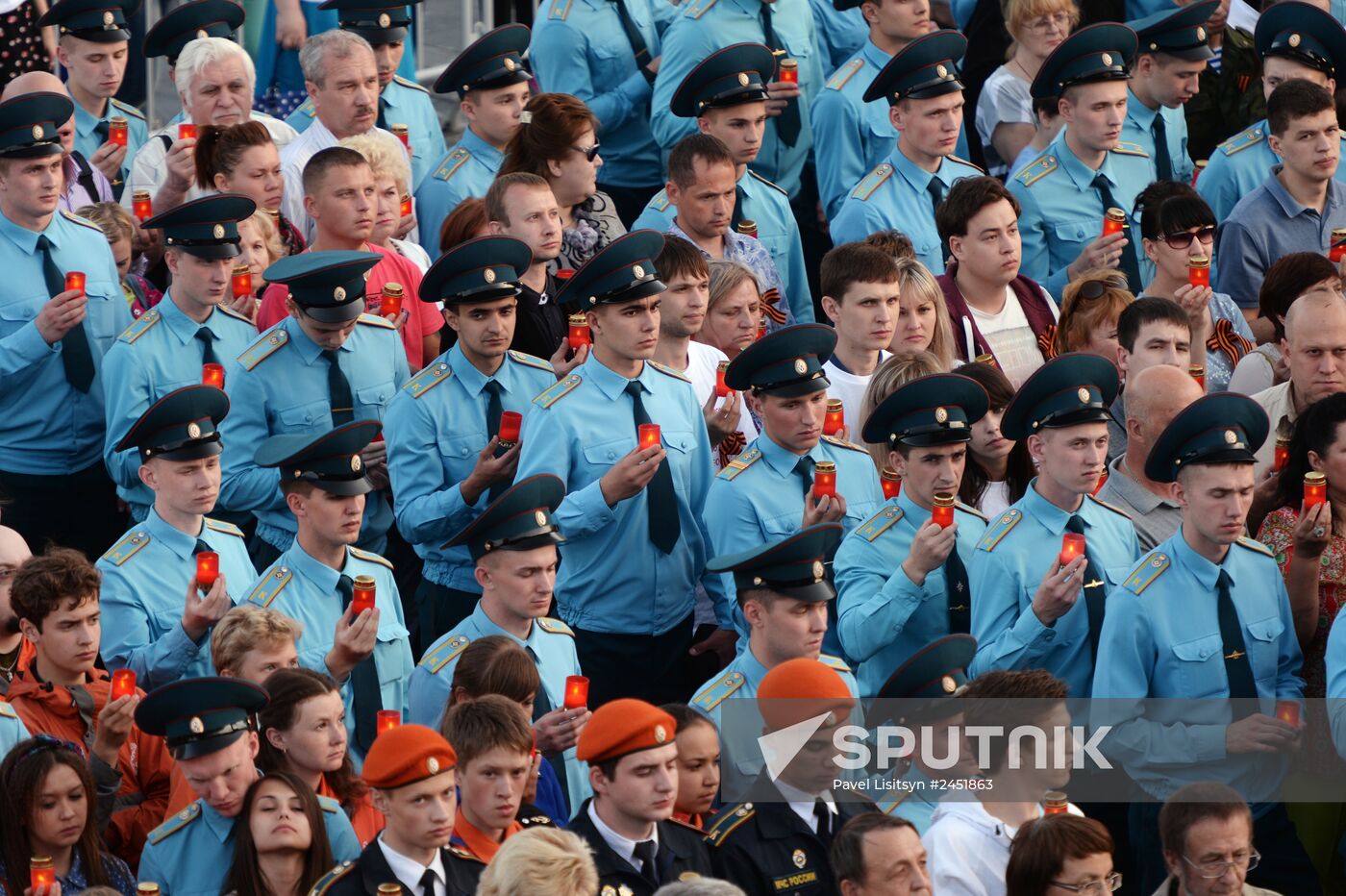 Day of Memory and Sorrow in Russian cities
