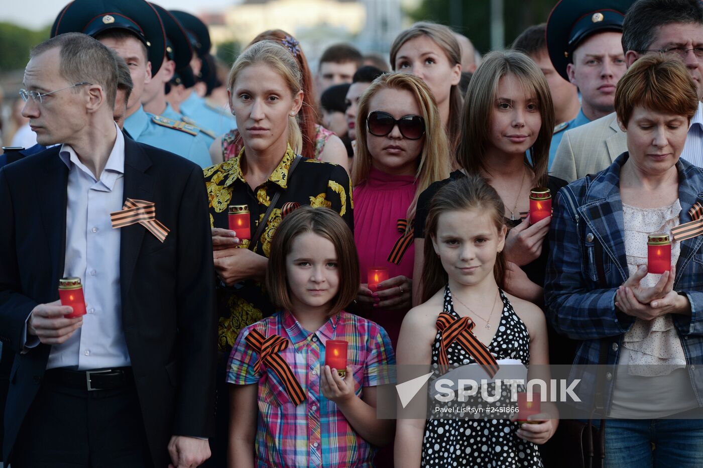 Day of Memory and Sorrow in Russian cities