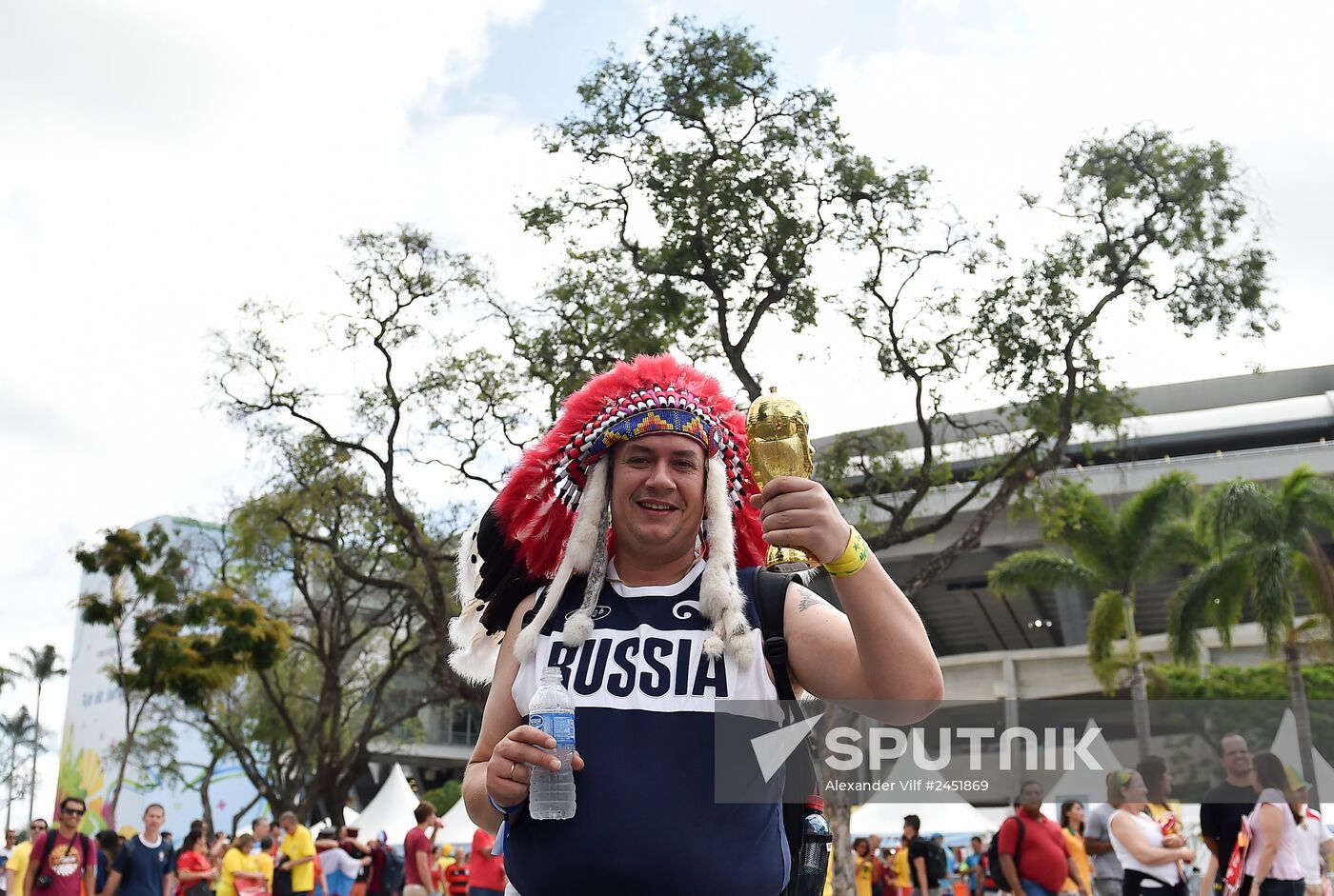 2014 FIFA World Cup. Belgium vs. Russia
