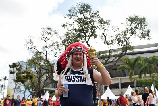 2014 FIFA World Cup. Belgium vs. Russia