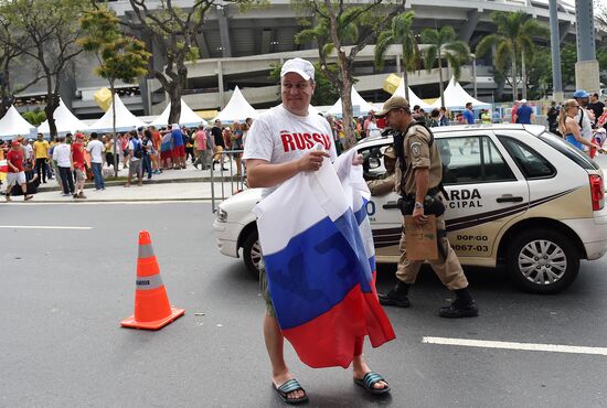 2014 FIFA World Cup. Belgium vs. Russia