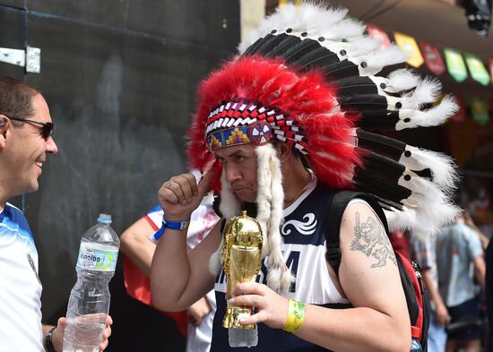 2014 FIFA World Cup. Belgium vs. Russia