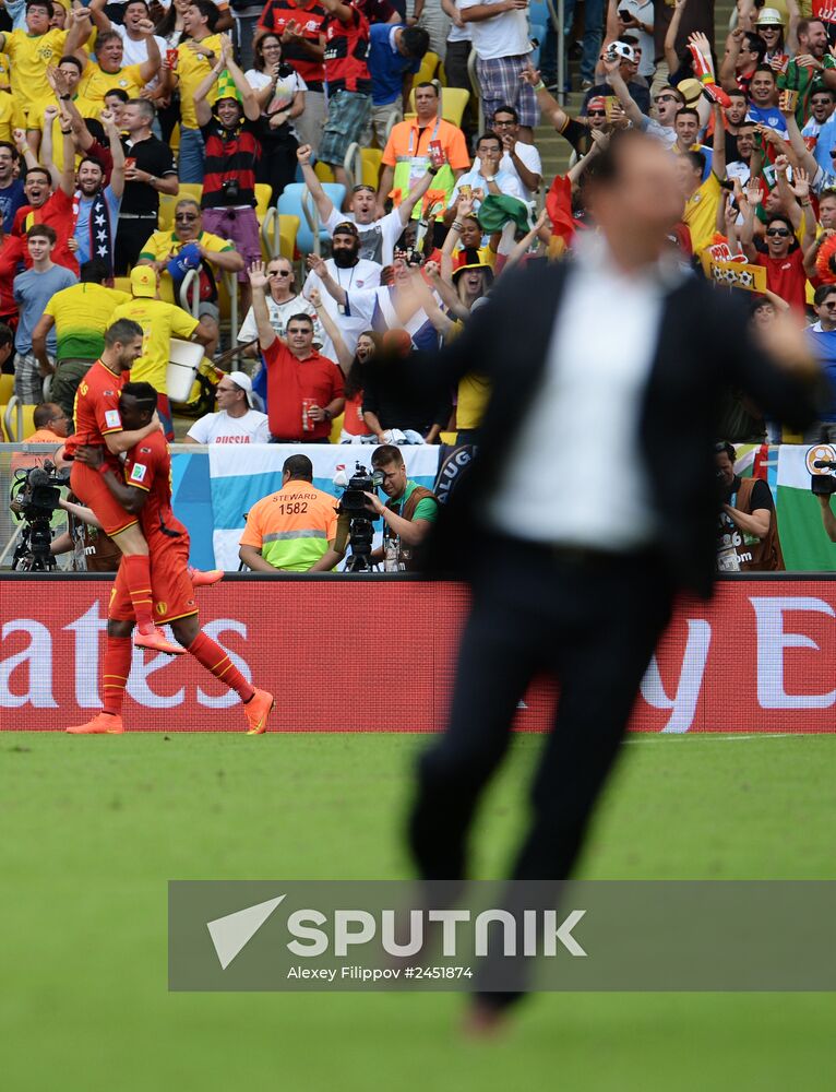 2014 FIFA World Cup. Belgium vs. Russia