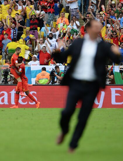 2014 FIFA World Cup. Belgium vs. Russia