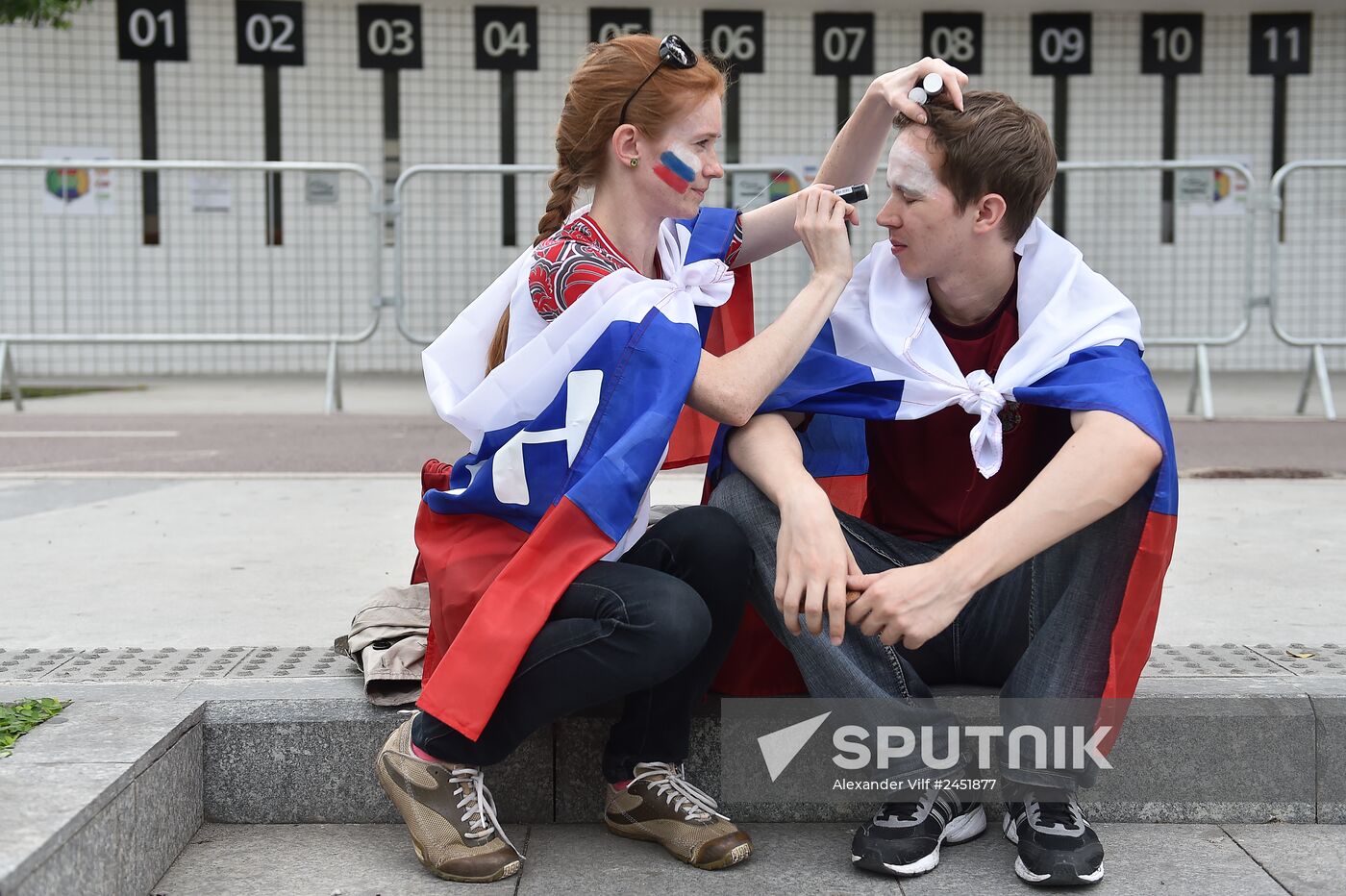 2014 FIFA World Cup. Belgium vs. Russia