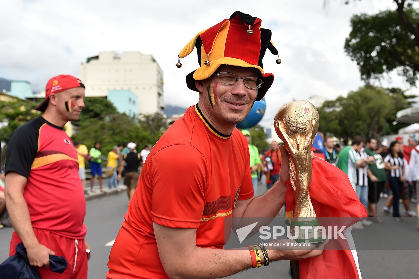 2014 FIFA World Cup. Belgium vs. Russia