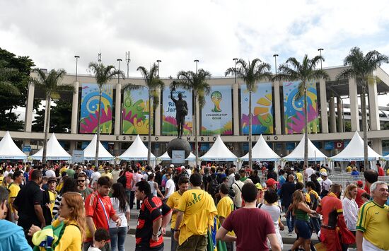 2014 FIFA World Cup. Belgium vs. Russia