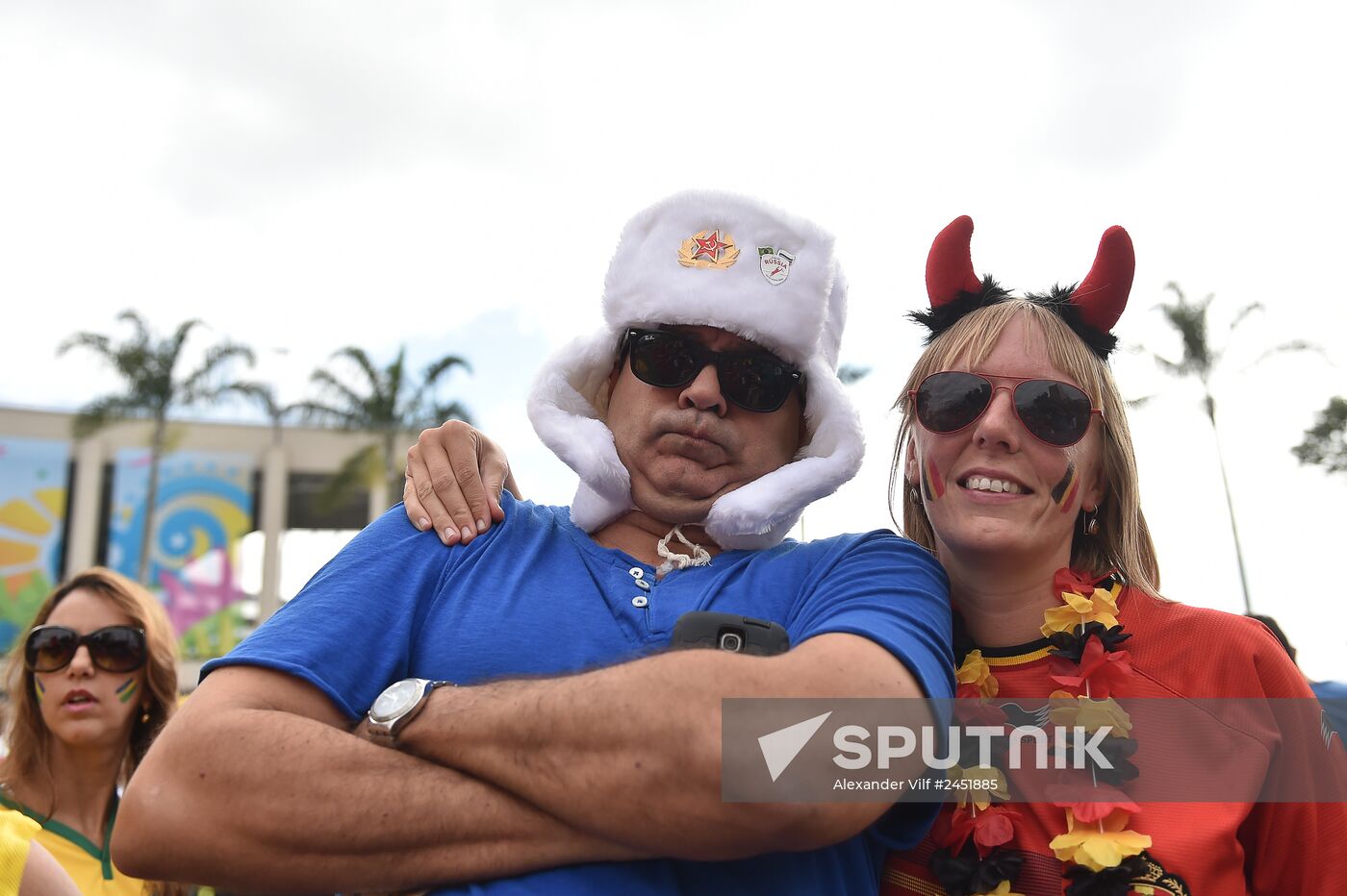 2014 FIFA World Cup. Belgium vs. Russia