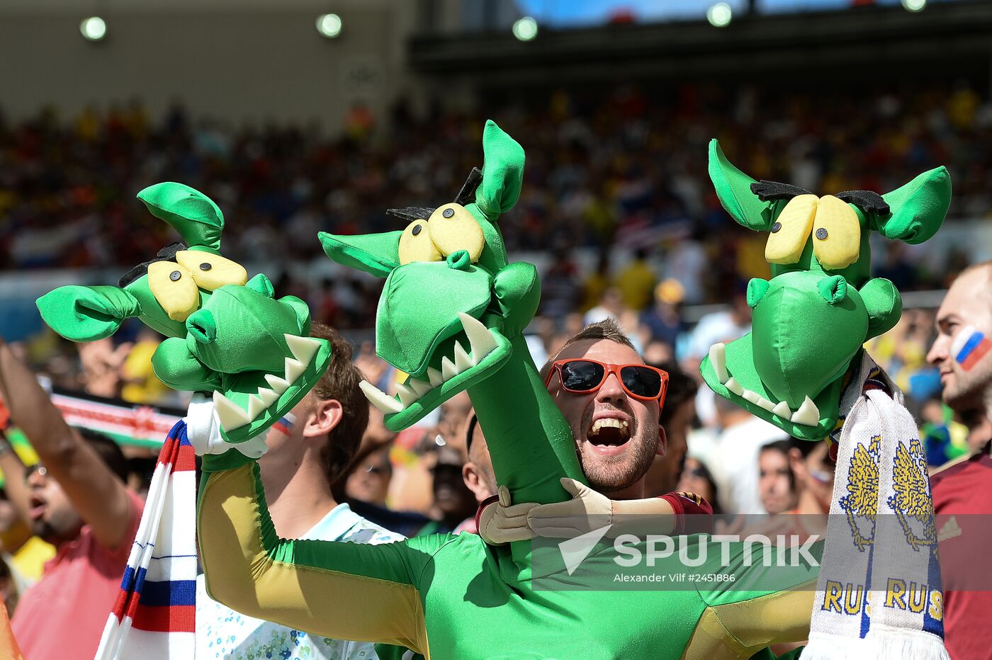 2014 FIFA World Cup. Belgium vs. Russia
