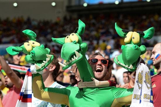 2014 FIFA World Cup. Belgium vs. Russia