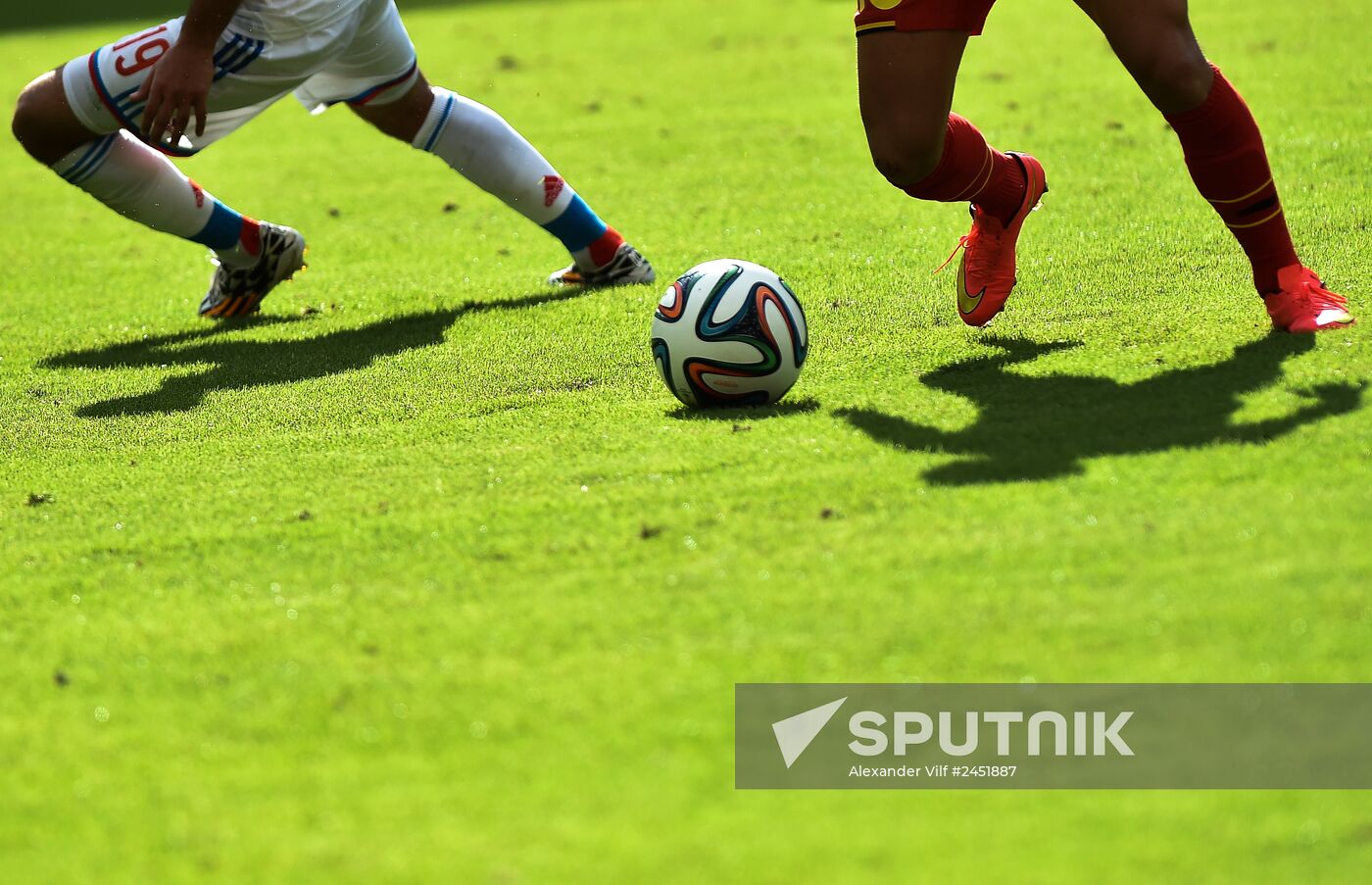 2014 FIFA World Cup. Belgium vs. Russia
