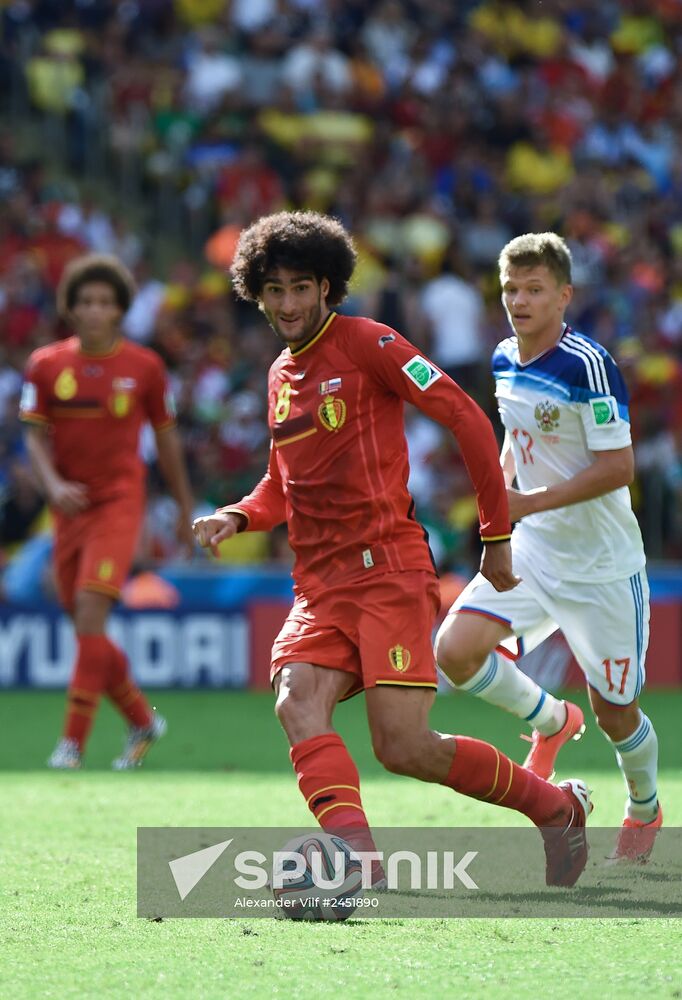 2014 FIFA World Cup. Belgium vs. Russia