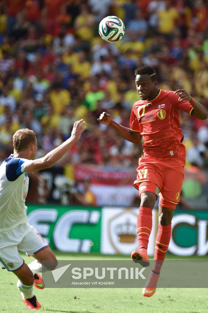 2014 FIFA World Cup. Belgium vs. Russia