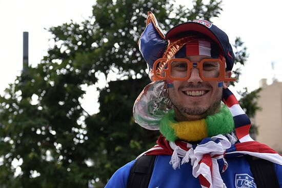 2014 FIFA World Cup. Belgium vs. Russia