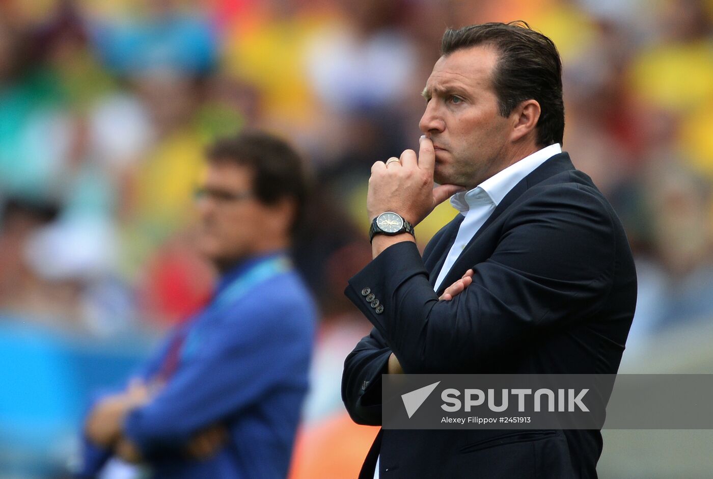 2014 FIFA World Cup. Belgium vs. Russia