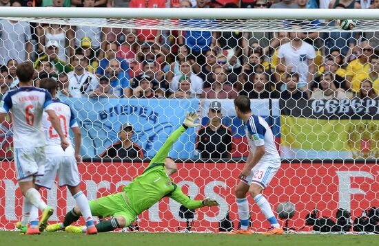 2014 FIFA World Cup. Belgium vs. Russia