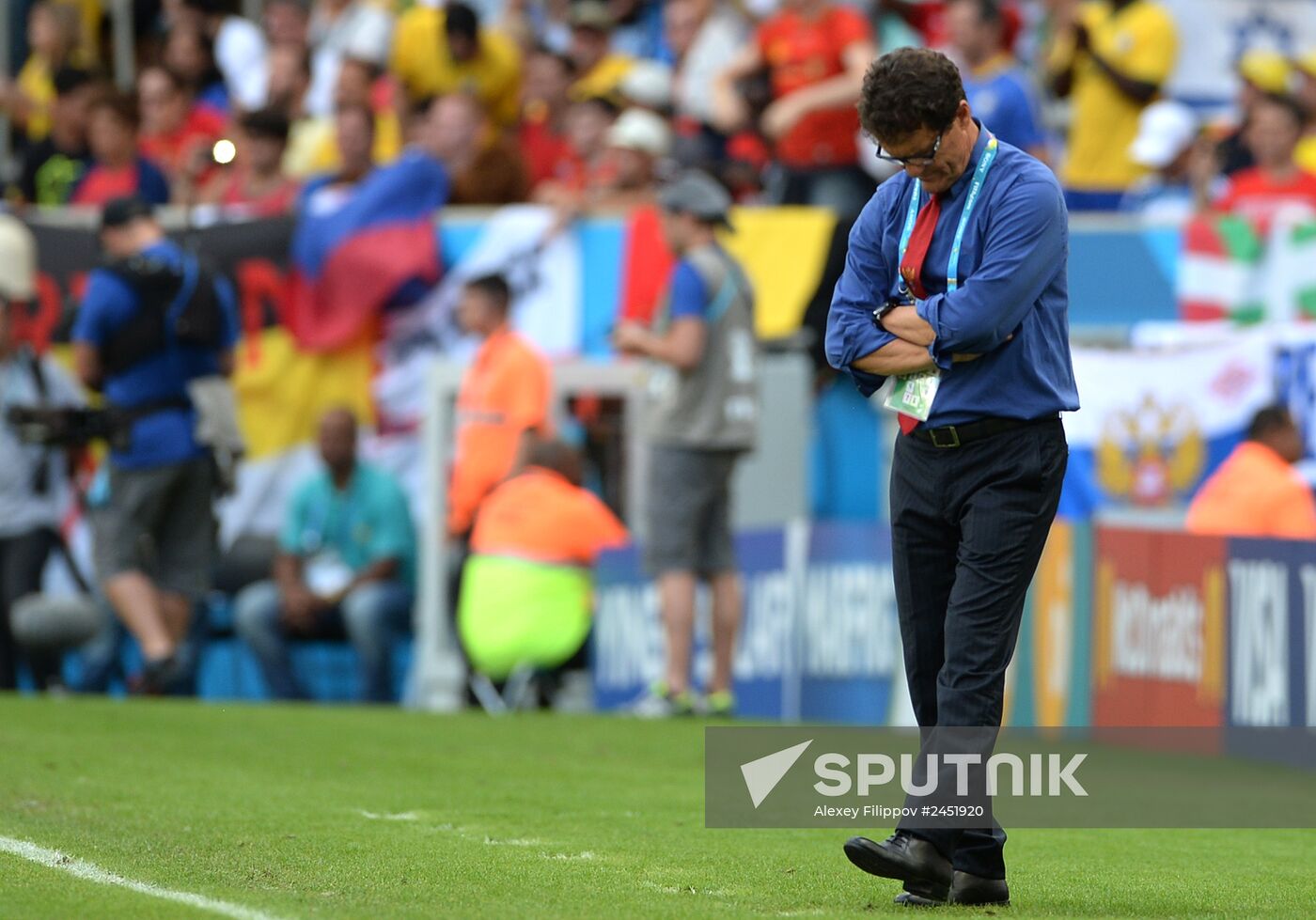 2014 FIFA World Cup. Belgium vs. Russia