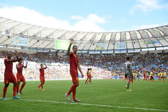 2014 FIFA World Cup. Belgium vs. Russia