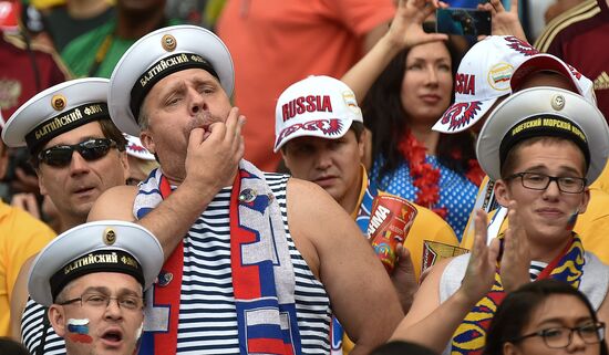 2014 FIFA World Cup. Belgium vs. Russia