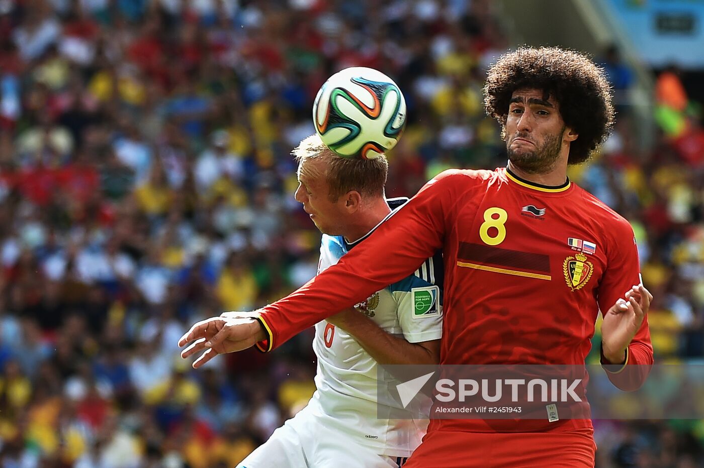 2014 FIFA World Cup. Belgium vs. Russia