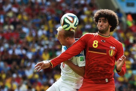 2014 FIFA World Cup. Belgium vs. Russia
