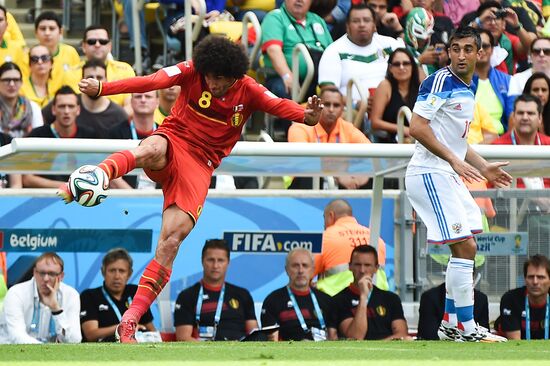 2014 FIFA World Cup. Belgium vs. Russia