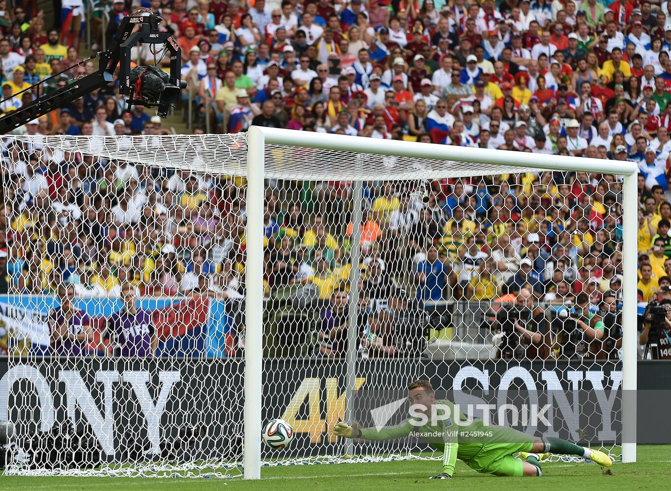 2014 FIFA World Cup. Belgium vs. Russia