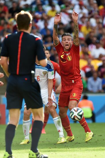2014 FIFA World Cup. Belgium vs. Russia