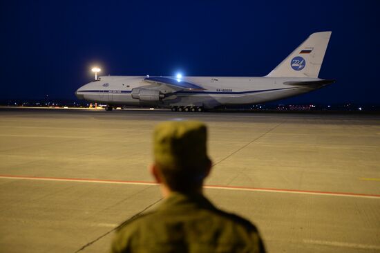 Ruslan aircraft conducts unique transfer of helicopters to Central Military District