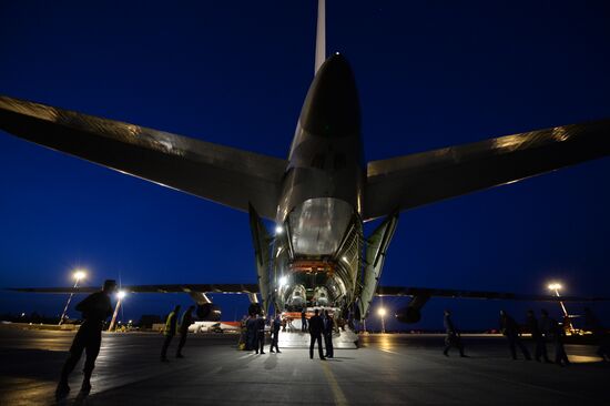 Ruslan aircraft conducts unique transfer of helicopters to Central Military District