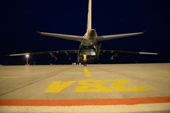 Ruslan aircraft conducts unique transfer of helicopters to Central Military District