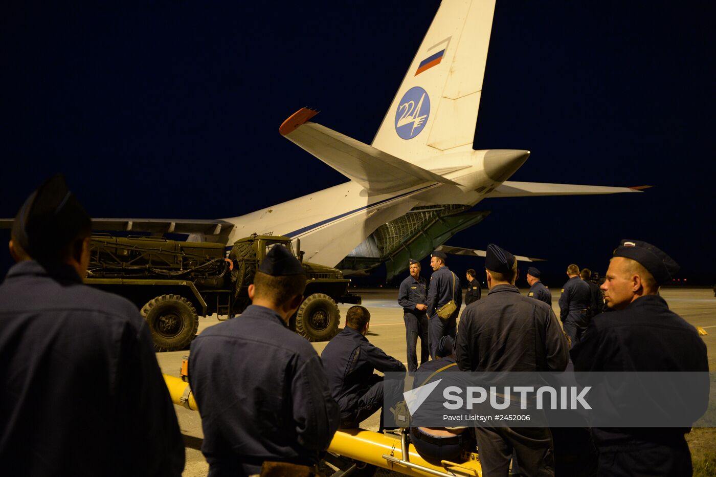 Ruslan aircraft conducts unique transfer of helicopters to Central Military District