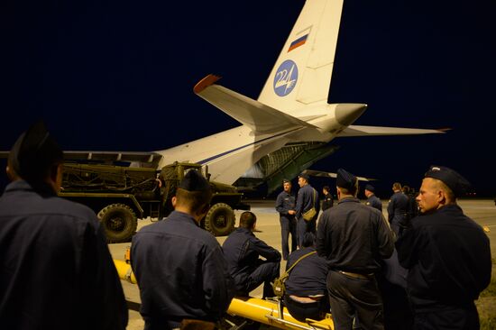 Ruslan aircraft conducts unique transfer of helicopters to Central Military District