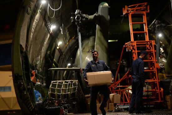 Ruslan aircraft conducts unique transfer of helicopters to Central Military District