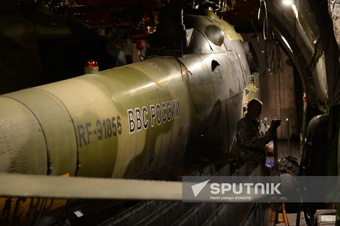 Ruslan aircraft conducts unique transfer of helicopters to Central Military District