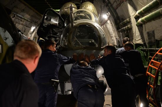 Ruslan aircraft conducts unique transfer of helicopters to Central Military District