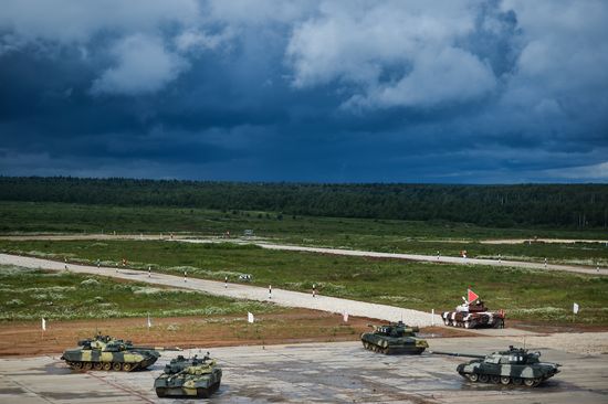 All-Armenian stage of Tank Biathlon 2014 competition