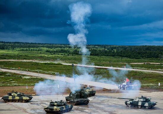 All-Armenian stage of Tank Biathlon 2014 competition
