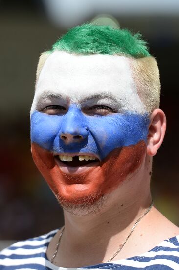 2014 FIFA World Cup. Belgium vs. Russia