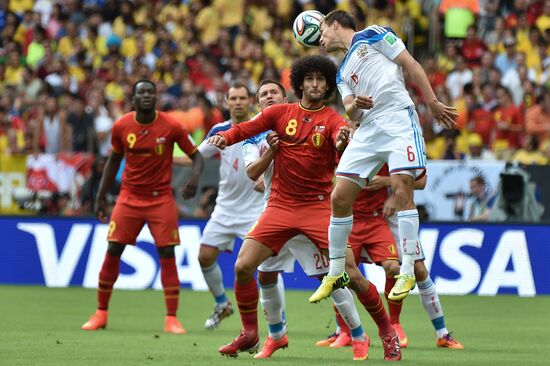 2014 FIFA World Cup. Belgium vs. Russia