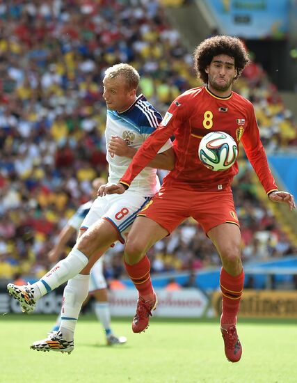 2014 FIFA World Cup. Belgium vs. Russia